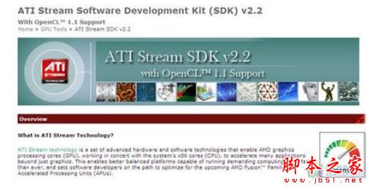 ATI Stream SDK(Stream软件开发包) v2.3 官方免费版