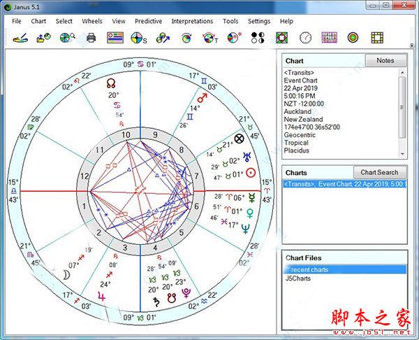 专业占星师软件(Janus) v6.0 完美安装版 (附安装教程)