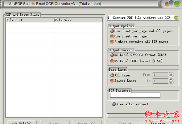 Scan to Excel OCR Converter(文档转换软件) v2.0 免费安装版