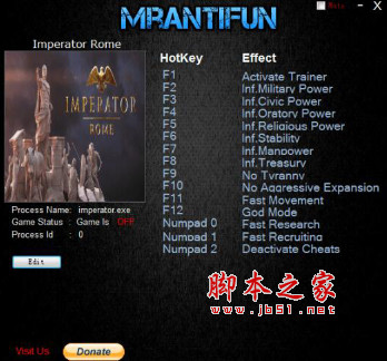 大将军罗马(无限军队/ 无限金钱) 十五项修改器 免费版