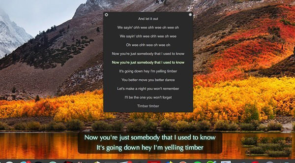 LyricsX for Mac(桌面歌词软件) V1.6.2-beta.1 苹果电脑版