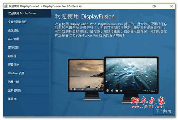 displayfusion pro(多显示器设置管理工具) v9.5 Beta4 汉化特别版