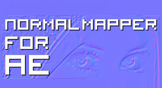 AE法线贴图浮雕效果插件Normal Mapper V1.0 免费版