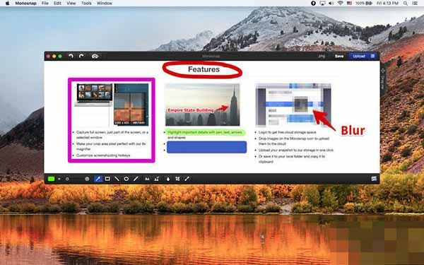 Monosnap for mac(图片注释工具)  V3.5.8 苹果电脑版