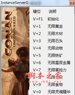 不屈者柯南十项修改器((无限黄金/无限食物/无限木材) 免费版