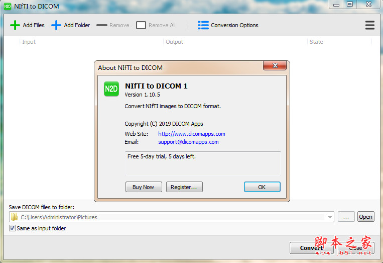 NIfTI to DICOM(NIfTI图像格式转换工具) v1.12.0 免费安装版