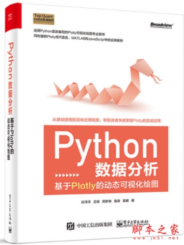 Python数据分析：基于Plotly的动态可视化绘图 随书源码[101MB]