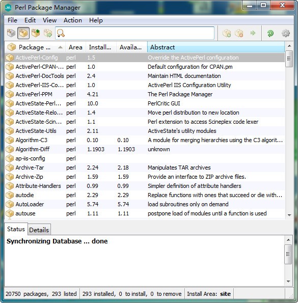 ActivePerl v5.26.1.2601 (64bit) for windows