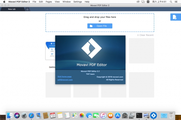 Movavi PDF Editor for Mac(pdf编辑工具) V3.2.1 苹果电脑版