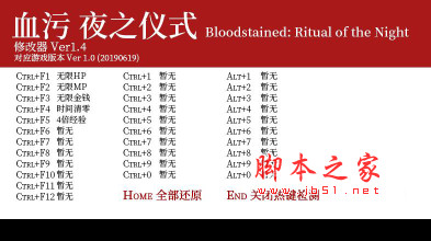 血污夜之仪式正式版五项修改器(无限经验/无限金钱) 免费版 