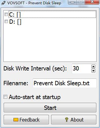 Prevent Disk Sleep(驱动器防止休眠工具) v2.2 免费英文安装版(附安装教程)