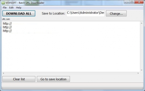 Batch URL Downloader(url批量下载工具) v5.3 英文免费安装版(附安装教程)