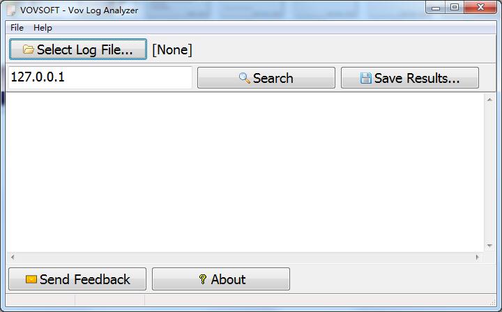 Vov Log Analyzer(日志文件分析工具) v2.2 免费安装版