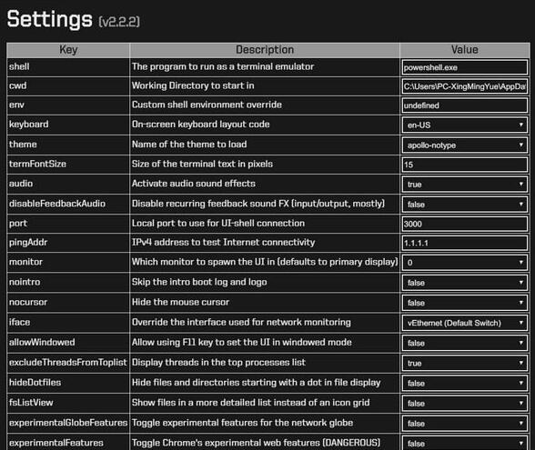 eDEX-UI(终端模拟软件)V2.2.2 免费安装版