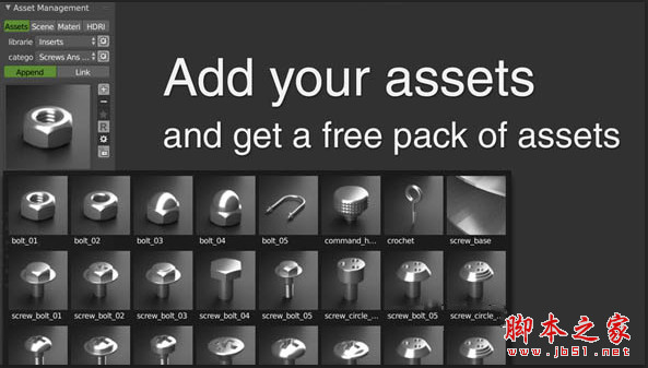 Blender资产管理插件Gumroad Asset Management v2.7.0 for Blender 3.0 免费版