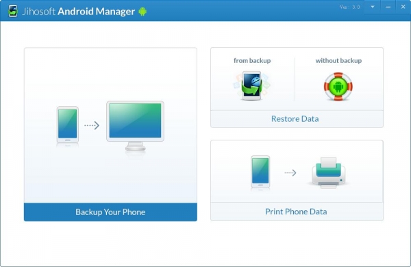 Jihosoft Android Manager(Android管理器) v3.0.1 英文安装版(附注册教程)