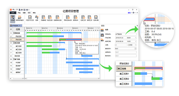 亿图项目管理软件 for Mac V2.1 苹果电脑版