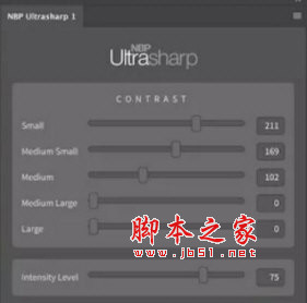 NBP Ultrasharp(锐化清晰面板PS插件)V1.0.003 免费版