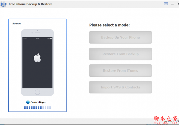 Free iPhone Backup & Restore(iPhone备份工具) v5.5.5.8 免费安装版