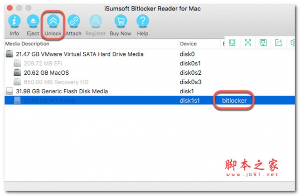 isumsoft BitLocker Reader for Mac(驱动器解锁)V1.1.0 苹果电脑版