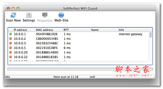 SoftPerfect WiFi Guard for Mac V2.1.1 苹果电脑版