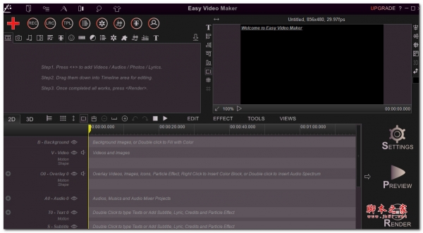Easy Video Maker(多维度视频制作) v10.19 英文安装版(附安装教程)