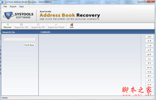 SysTools Address Book Recovery (通讯录恢复软件) v2.0 官方安装版