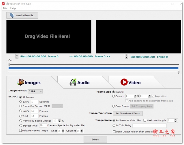 VideoDetach Pro(视频提取音频)V1.2.9 英文安装版(附安装使用教程)