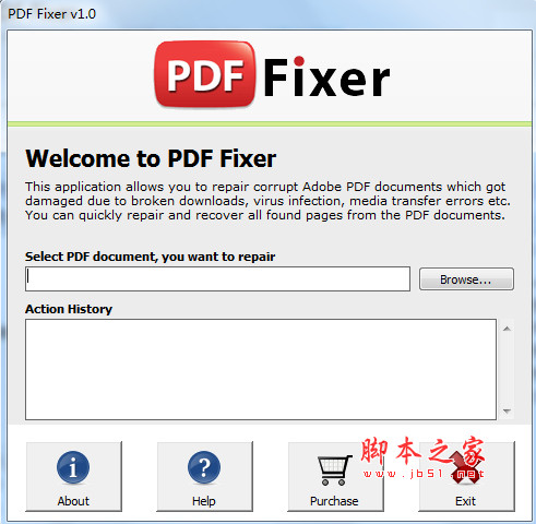 PDF Fixer(PDF修复工具) v1.4 免费安装版