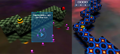 HTML5 canvas实现的3D滚球游戏源码