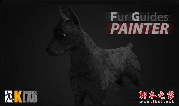 毛发绘制插件Fur Guides Painter 1.00 for 3DS MAX 2013–2020 免费版