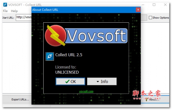 Vovsoft Collect URL(爬虫软件) v3.2.0.0 官方安装版(附安装教程)