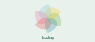 JS + CSS3 实现漂亮的七色风车形Loading加载动画效果源码