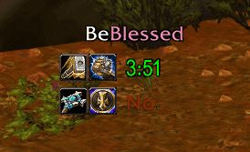 魔兽世界怀旧服骑士简易祝福插件(BeBlessed) v1.8 免费汉化版
