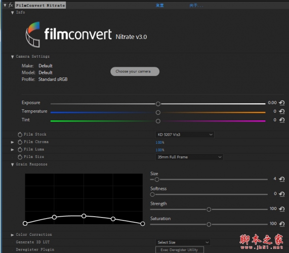 数字转胶片调色插件FilmConvert Nitrate 3.05 for AE/Premiere Pro Mac电脑版