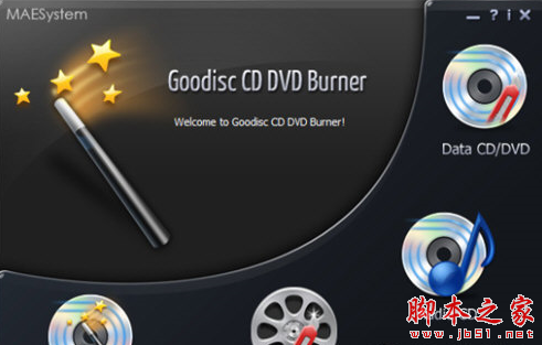 Goodisc CD DVD Burner(视频刻录工具) v8.0.0 免费安装版	