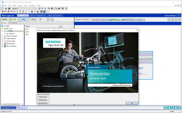 Siemens Simcenter Testlab 2019.1.2 免费注册授权版(附许可工具+教程)