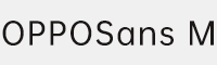 OPPOSans M可商用字体