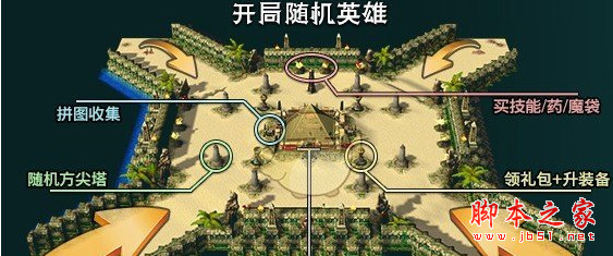 梦迹沙河2v2.0.20正式版 附攻略及隐藏密码 魔兽生存地图