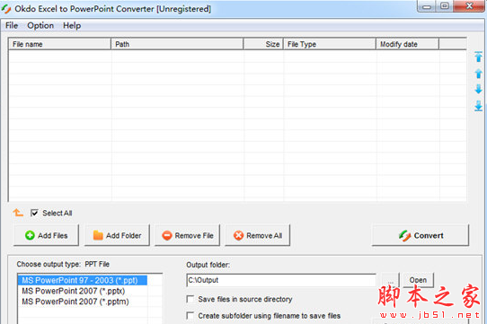 Okdo Excel to PowerPoint Converter(Excel转PPT软件) v5.6 免费安装版