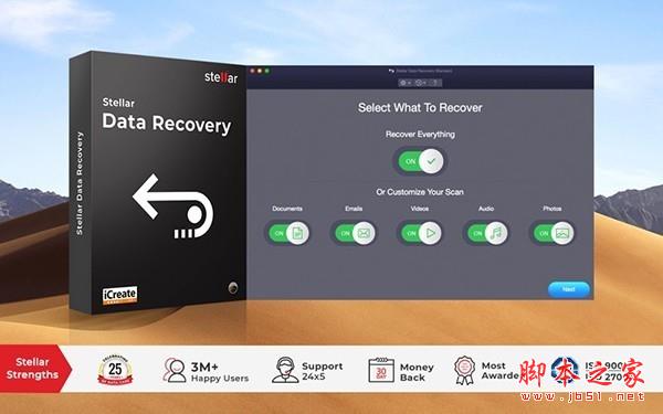 Stellar Data Recovery for Mac(数据恢复应用) v9.0.2 苹果电脑版