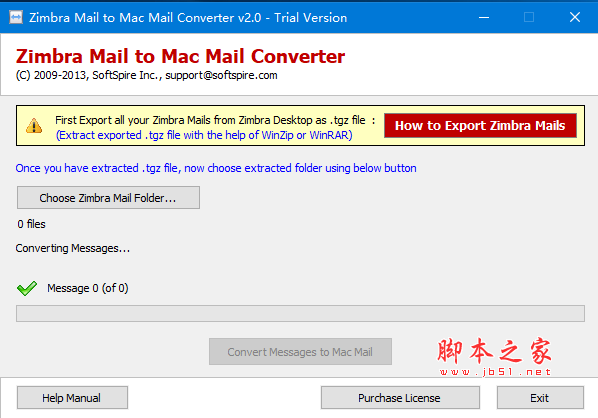 Zimbra Mail to Mac Mail Converter(邮件格式转换器) v2.0 免费安装版