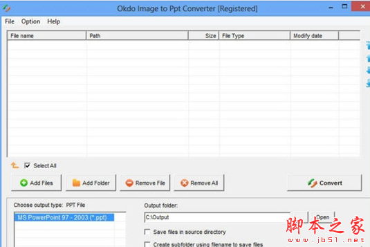Okdo Image to Ppt Converter(图片转PPT软件) v5.6 免费安装版