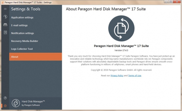 Paragon Hard Disk Manager 17 Suite 附激活码+激活教程 17.10.12 64位