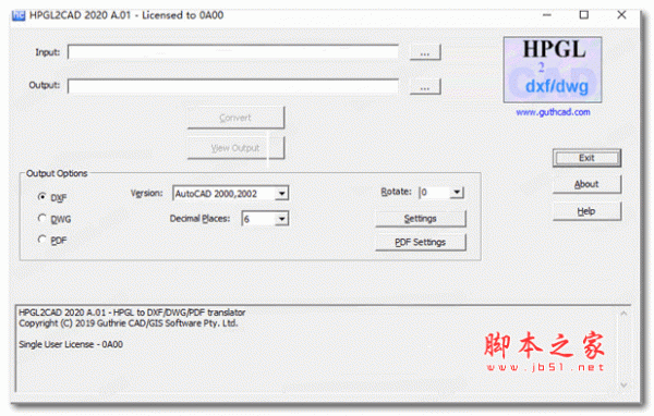 Guthrie HPGL2CAD2020 A.03 激活免费版(附激活教程+文件)