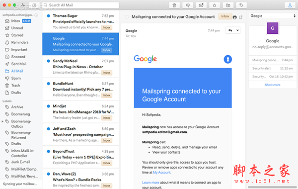 Mailspring for mac(mac邮件管理工具) v1.5.5 苹果电脑版