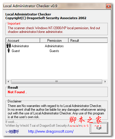 Local Administrator Checker下载