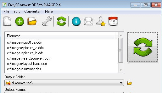 Easy2Convert DDS to IMAGE(DDS图片转换软件) v2.6 免费安装版	