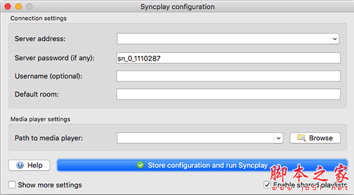 Syncplay for mac(视频同步播放软件) v1.6.4a 苹果电脑版