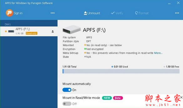 APFS for Windows(APFS格式转换软件) v2.1.110 特别安装版